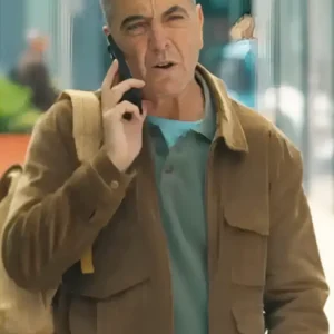 Run Away Simon Greene Brown Cotton Jacket