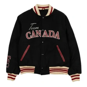 SCA Hockey Canada Leaf & Legacy Varsity Bomber Jacket