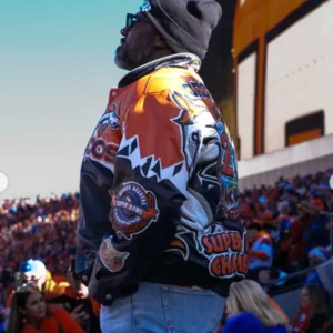 Shannon Sharpe Broncos Jacket