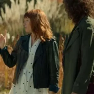 Silma Lopez Valeria Green Trench Coat