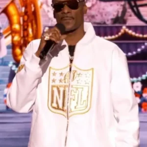 Snoop Dogg 14th Annual NFL Honors White Tracksuit Front Look
