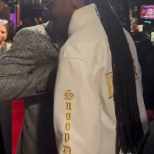 Snoop Dogg 14th Annual NFL Honors White Tracksuit Back Look