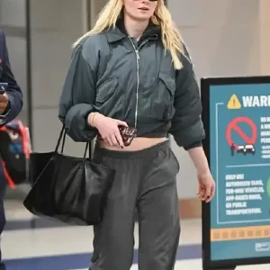 Sophie Turner NYC Leather Jacket