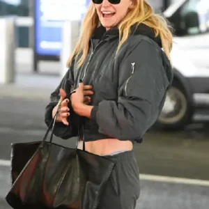 Sophie Turner NYC Leather Jacket