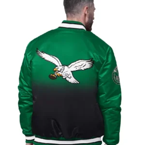 Starter Philadelphia Eagles Retro Pass Rush Varsity Jacket