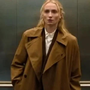 Steal Sophie Turner Brown Coat