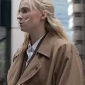 Steal Sophie Turner Brown Coat