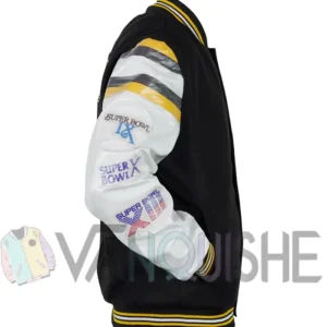Steelers Super Bowl Jacket Side