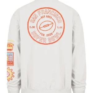Stoney Clover Lane Super Bowl LX Twill Bomber Jacket