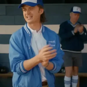 Stranger Things S05 Blue Coach Jacket Steve Harrington
