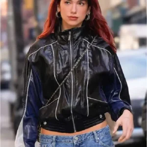 Street Style Dua Lipa Bomber Jacket