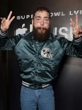 Super Bowl LVIII Post Malone Vintage Cowboys Bomber Jacket
