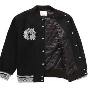 Supreme Support Unit Varsity Jacket Front
