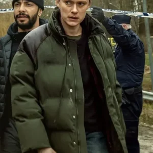 Synden 2026 Krista Kosonen Green Puffer Jacket Front Look