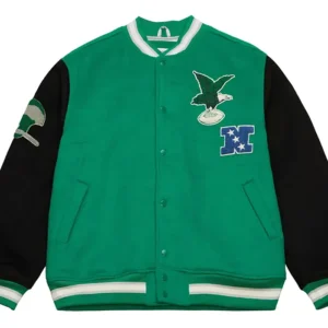 Team Legacy Philadelphia Eagles Varsity Jacket Front