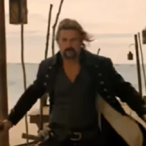 The Bluff Karl Urban Black Coat