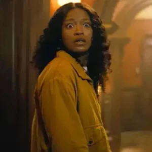 The Burbs Keke Palmer Mustard Jacket