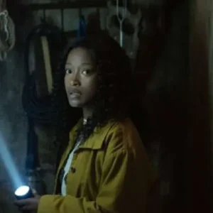 The Burbs Keke Palmer Mustard Jacket