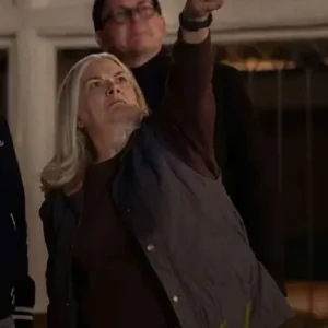 The Burbs Paula Pell Grey Cotton Vest