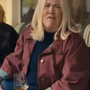 The Burbs Paula Pell Maroon Jacket