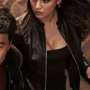 The Copenhagen Test Melissa Barrera Leather Jacket