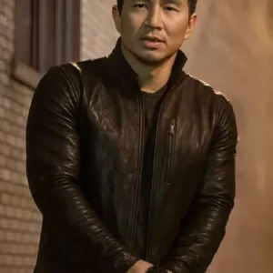 The Copenhagen Test Simu Liu Leather Jacket