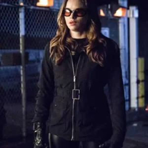 The Flash Danielle Panabaker Black Jacket