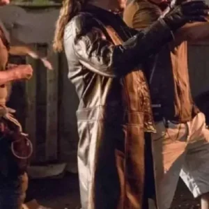 The Flash Danny Trejo Black Trench Coat