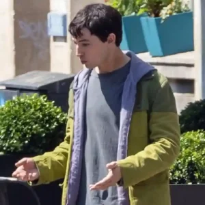 The Flash Ezra Miller Green Jacket