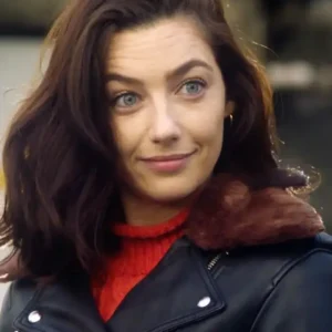 The Flash Natalie Dreyfuss Leather Jacket