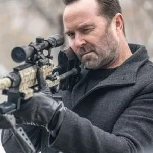 The Internship Sullivan Stapleton Black Wool Coat