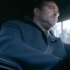 The Internship Sullivan Stapleton Black Wool Coat