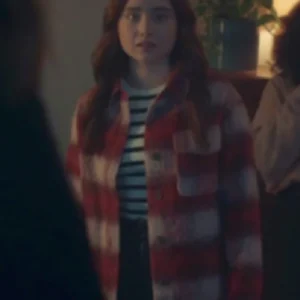 The Jetty Ruby Stokes Red Plaid Jacket