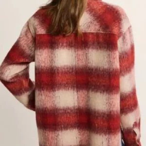 The Jetty Ruby Stokes Red Plaid Jacket