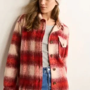 The Jetty Ruby Stokes Red Plaid Jacket
