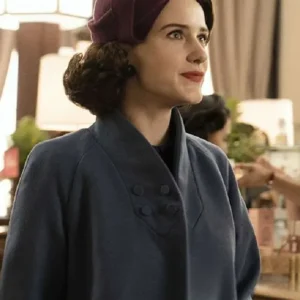 The Marvelous Mrs. Maisel Rachel Brosnahan Grey Coat