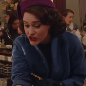 The Marvelous Mrs. Maisel Rachel Brosnahan Grey Coat