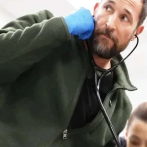 The Pitt Noah Wyle Green Jacket