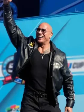 The Rock Daytona 500 Leather Jacket