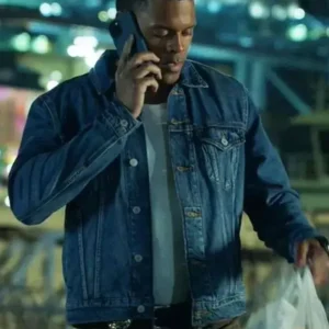 The Rookie Deric Augustine Blue Denim Jacket