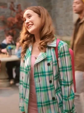 The Sex Lives of College Girls Gracie Lawrence Green Coat