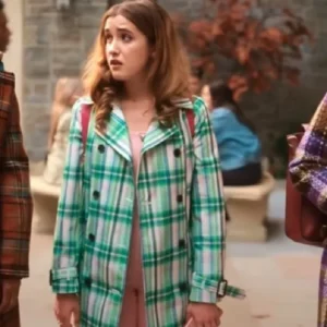 The Sex Lives of College Girls Gracie Lawrence Green Coat