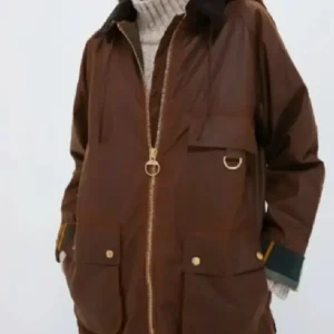 The Today Show Molly Hunter Brown Jacket
