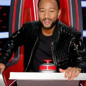The Voice John Legend Crocodile Jacket