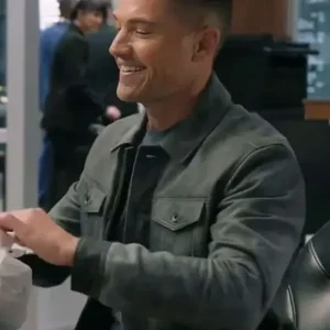 Tim Bradford The Rookie Suede Jacket Front Look