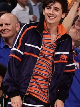 Timothee Chalamet New York Knicks Track Jacket