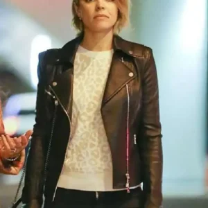 Toronto Rachel McAdams Black Leather Jacket