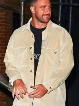 Travis Kelce Corduroy Jacket