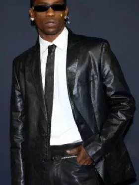 Travis Scott REFORM Alliance Casino Night Event Black Blazer