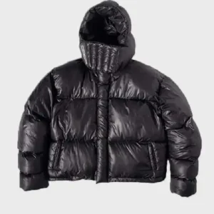 Trendt Vision Black Puffer Jacket